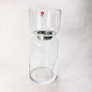 8 1/2"  Iittala Finland Lantern Candle Holder Designed by Harri Koskinen